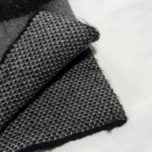 NWT Women Sz L  Cowl Neck Lagenlook Oversized Boxy Artsy Grunge Pockets Sweater - Picture 6 of 12